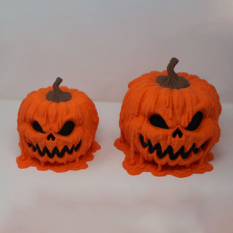 Melting Halloween Pumpkin Candy Bowl