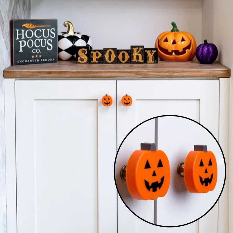 Pumpkin Cabinet Handle Covers