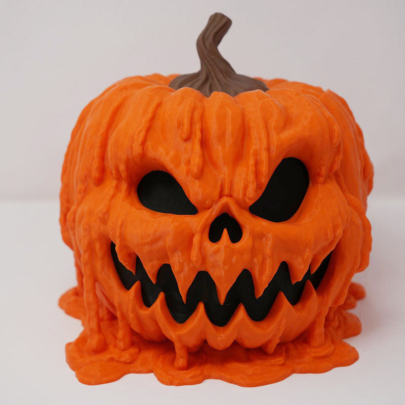 Melting Halloween Pumpkin Candy Bowl