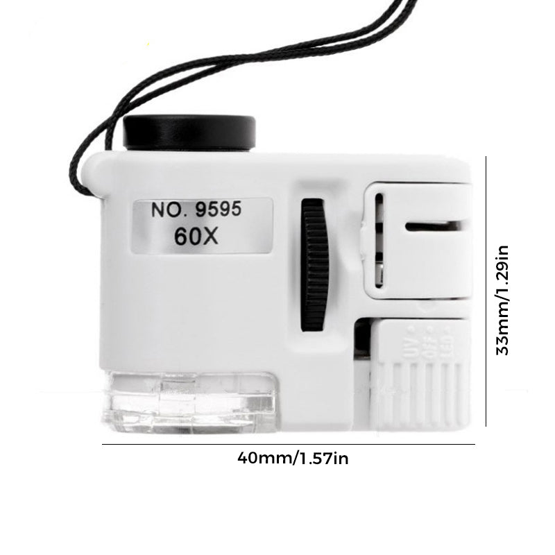 Portable Microscope With Lighting