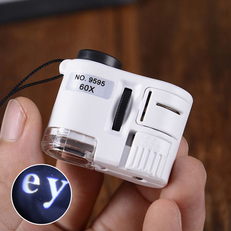 Portable Microscope With Lighting